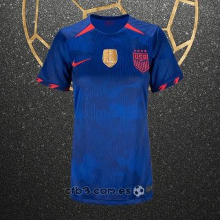 Camiseta Estados Unidos Segunda Mujer 2023