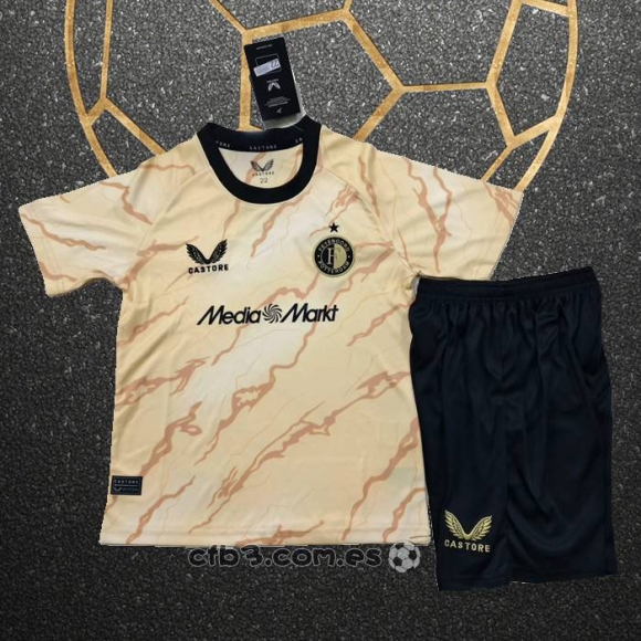Camiseta Feyenoord Cuarto Nino 24-25