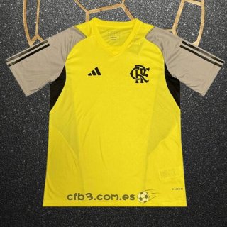 Camiseta de Entrenamiento Flamengo 24-25 Amarillo