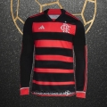 Camiseta Flamengo Primera Manga Larga 2024