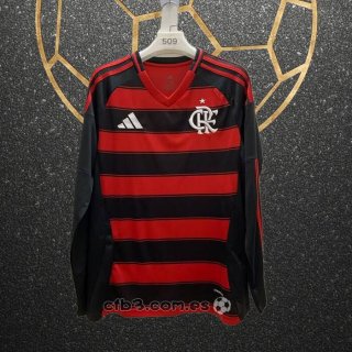 Camiseta Flamengo Primera Manga Larga 25-26
