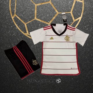 Camiseta Flamengo Segunda Nino 2023