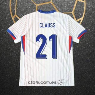 Camiseta Francia Jugador Clauss Segunda 2024