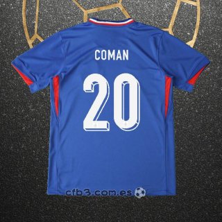 Camiseta Francia Jugador Coman Primera 2024