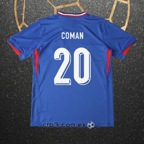 Camiseta Francia Jugador Coman Primera 2024
