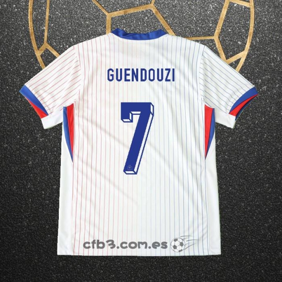 Camiseta Francia Jugador Guendouzi Segunda 2024