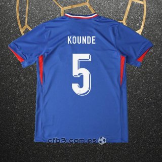 Camiseta Francia Jugador Kounde Primera 2024