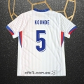 Camiseta Francia Jugador Kounde Segunda 2024