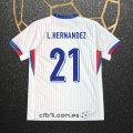 Camiseta Francia Jugador L.Hernandez Segunda 2024
