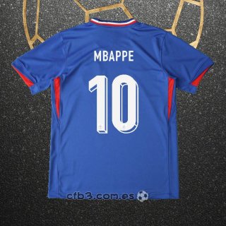 Camiseta Francia Jugador Mbappe Primera 2024