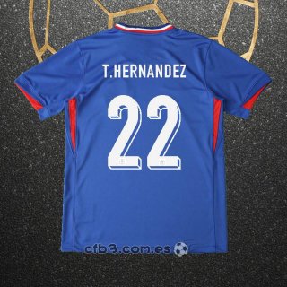 Camiseta Francia Jugador T.Hernandez Primera 2024