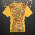 Camiseta Pre Partido del Ghana 2024 Amarillo