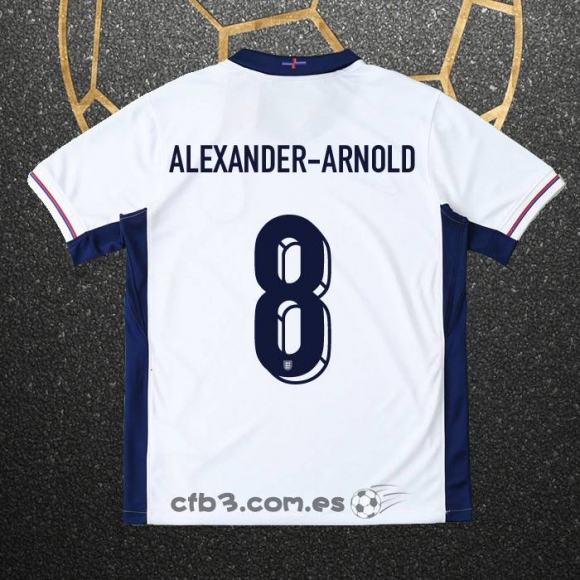 Camiseta Inglaterra Jugador Alexander-Arnold Primera 2024