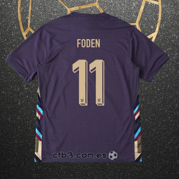 Camiseta Inglaterra Jugador Foden Segunda 2024