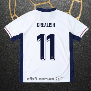 Camiseta Inglaterra Jugador Grealish Primera 2024