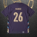 Camiseta Inglaterra Jugador Mainoo Segunda 2024