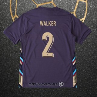 Camiseta Inglaterra Jugador Walker Segunda 2024