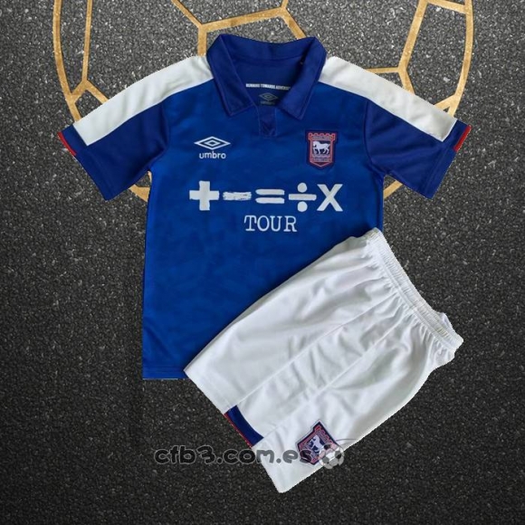 Camiseta Ipswich Town Primera Nino 23-24