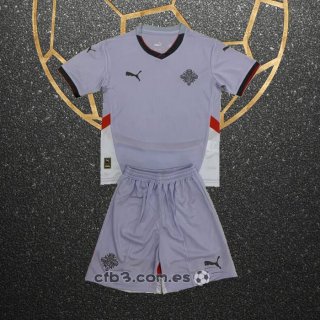 Camiseta Islandia Segunda Nino 2024