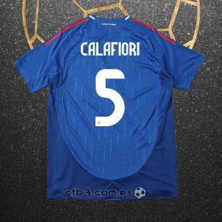 Camiseta Italia Jugador Calafiori Primera 24-25