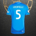 Camiseta Italia Jugador Locatelli Primera 24-25