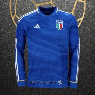 Camiseta Italia Primera Manga Larga 23-24