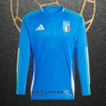 Camiseta Italia Primera Manga Larga 24-25