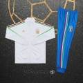 Chandal de Chaqueta del Italia 2024-2025 Blanco