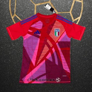 Tailandia Camiseta Italia Portero 24-25 Rojo