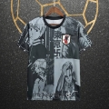 Tailandia Camiseta Japon Anime 2024-25 Negro y Blanco