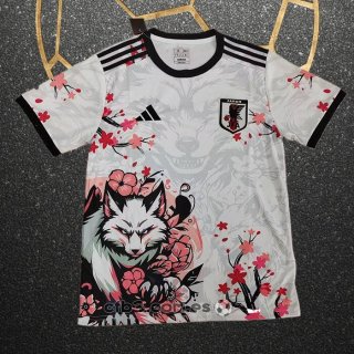 Tailandia Camiseta Japon Anime 25-26 Blanco Rojo