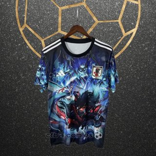 Tailandia Camiseta Japon Anime 25-26 Negro