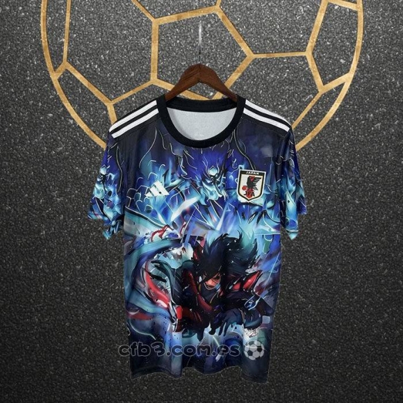 Tailandia Camiseta Japon Anime 25-26 Negro