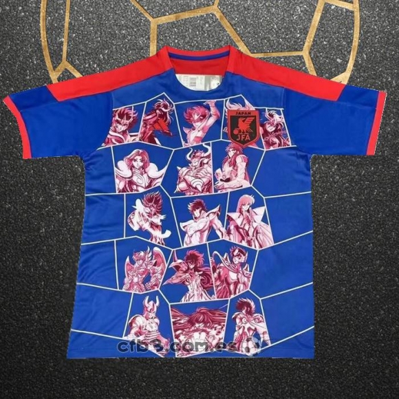 Tailandia Camiseta Japon Cartoon 24-25 Azul