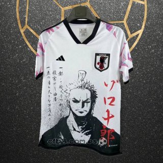 Tailandia Camiseta Japon Anime Special Pirate King 24-25 Blanco