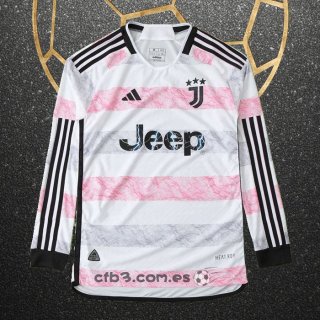 Camiseta Juventus Segunda Manga Larga 23-24(1)