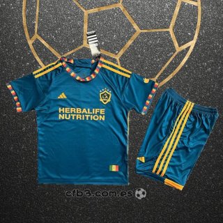 Camiseta Los Angeles Galaxy Segunda Nino 2023