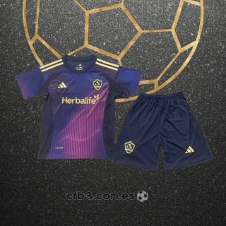 Camiseta Los Angeles Galaxy Segunda Nino 2025