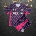 Camiseta Manchester City Portero Nino 23-24 Purpura