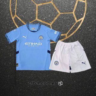 Camiseta Manchester City Primera Nino 24-25