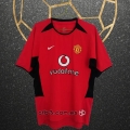 Camiseta Manchester United Primera Retro 2002-2004