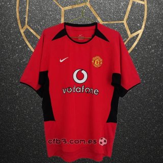 Camiseta Manchester United Primera Retro 2002-2004