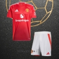 Chandal del Manchester United Primera 24-25 - Pantalon Corto
