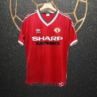 Retro Camiseta Manchester United Primera 1982-1983