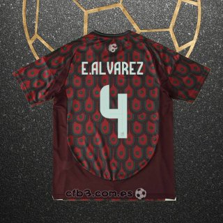 Camiseta Mexico Jugador E.Alvarez Primera 2024
