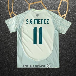 Camiseta Mexico Jugador S.Gimenez Segunda 2024