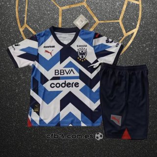 Camiseta Monterrey Tercera Nino 23-24