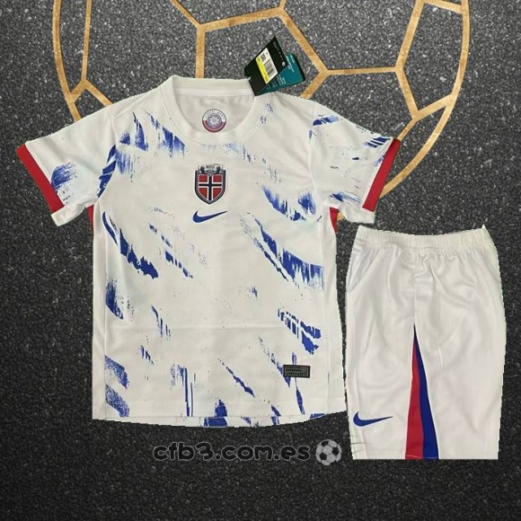 Camiseta Noruega Segunda Nino 2024