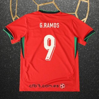 Camiseta Portugal Jugador G.Ramos Primera 2024