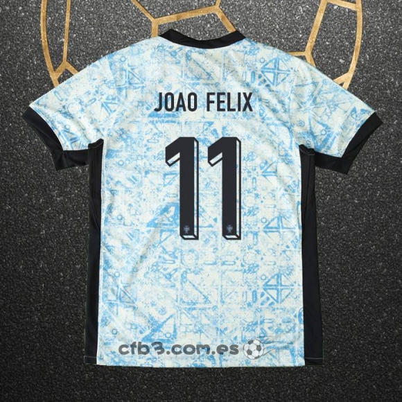 Camiseta Portugal Jugador Joao Felix Segunda 2024